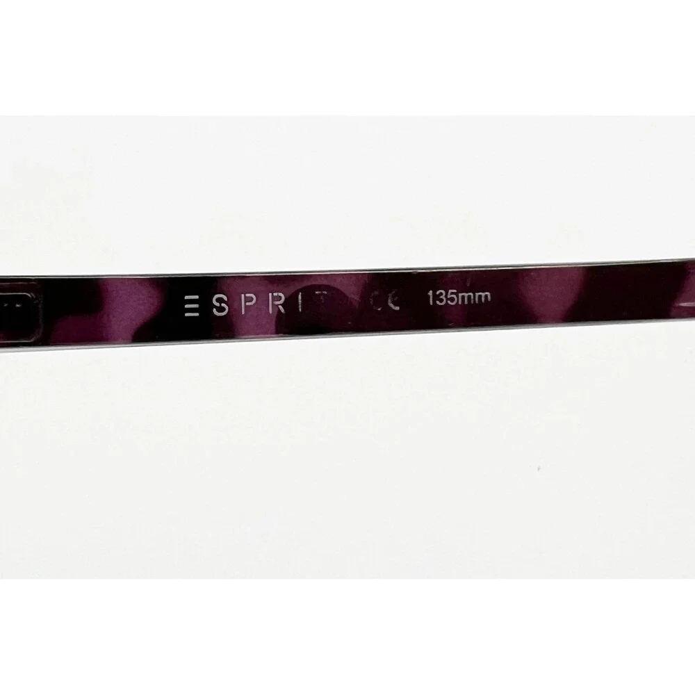 Esprit Eyeglasses Women Purple ET17455 Color-577 Cat Eye 52-14-135